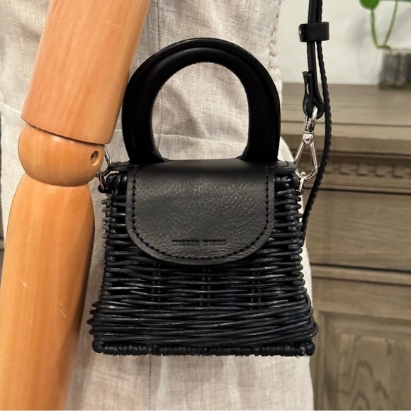 Wicker Wings Micro Babing Crossbody Handbag NWT - Picture 4 of 16